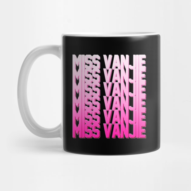 Miss Vanjie! (5) - Pastel Pink Gradient (Pink 2) by mareescatharsis